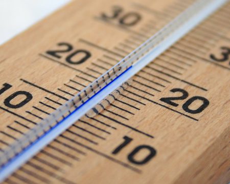 photo of thermometer